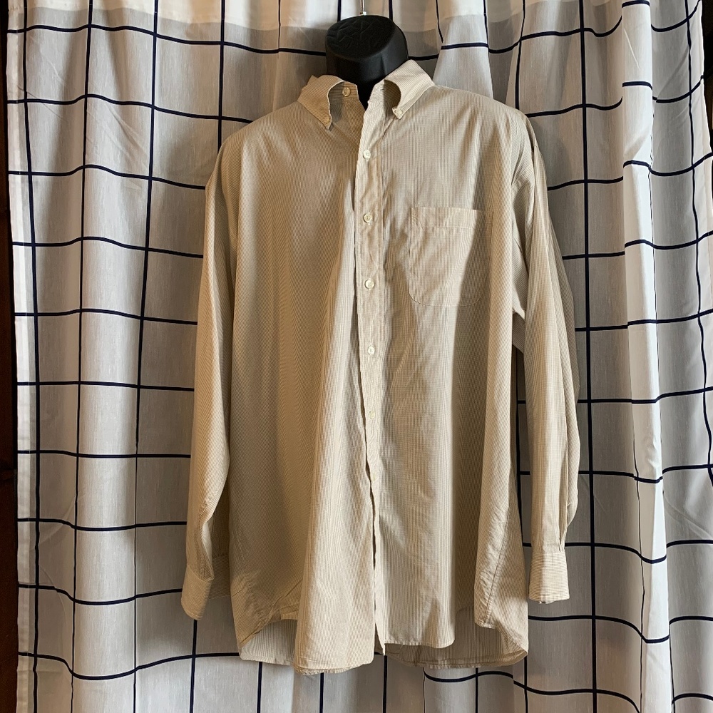 Brooks Brothers Gingham 100% Cotton Shirt